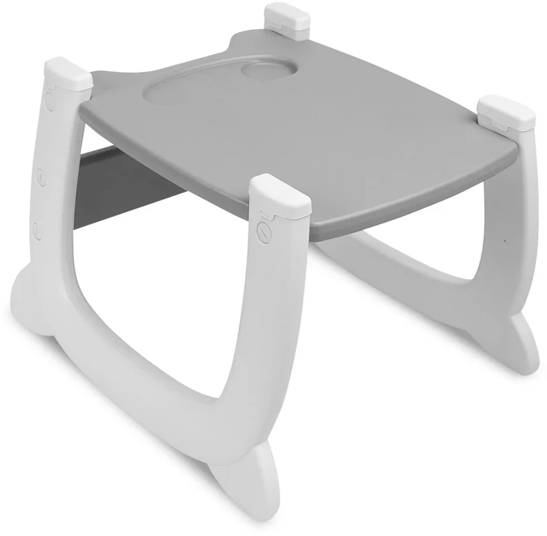 Дитячий стільчик для годування Caretero Homee Grey